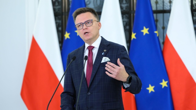 Szymon Hołownia powiedział, że żaden z posłów Polski 2050 nie zamierza opuścić tego ugrupowania.