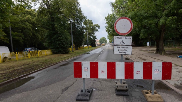 Kolejne utrudnienia w ruchu na szczecińskich Pomorzan.