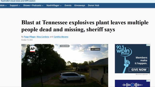 Kilka osób zginęło, a kilka uznano za zaginione w wyniku eksplozji, do której doszło w piątek w fabryce amunicji w USA - poinformowała policja. Nie jest znana przyczyna wybuchu.