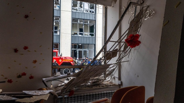 Dwoje ukraińskich dziennikarzy zginęło w Donbasie w pobliżu linii frontu. W ich samochód uderzył dron. Olena Hubanowa i Jewhen Karmazina pracowali dla kanału telewizyjnego Freedom.