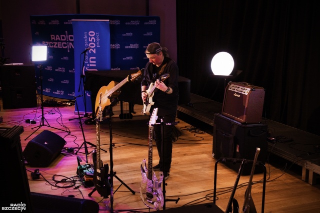 Kolejny minikoncert w Radiu Szczecin.
