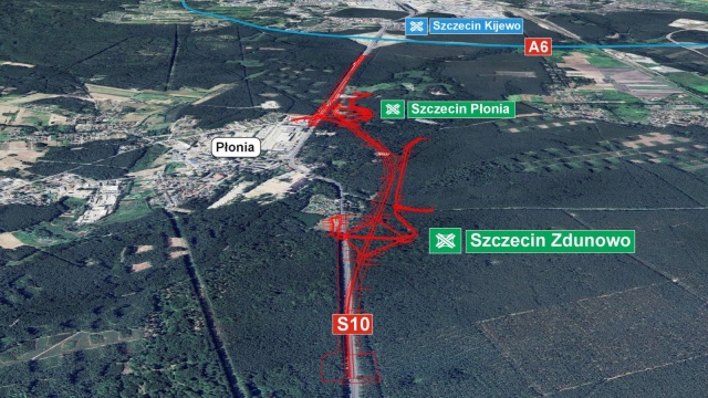 Jest wniosek o budowę ostatniego nowego odcinka S10 w Zachodniopomorskiem. To część drogi między szczecińskim Kijewem a Zdunowem.