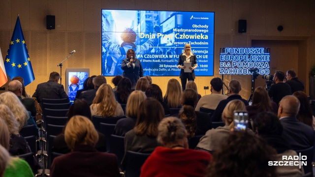 Co mają ze sobą wspólnego prawa człowieka i fundusze unijne Na ten temat odbyła się konferencja w Urzędzie Marszałkowskim Województwa Zachodniopomorskiego.