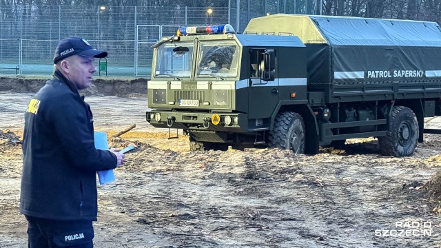 Zakończyła się akcja usuwania niewybuchu przy ulicy Pomorskiej w szczecińskim Dąbiu.