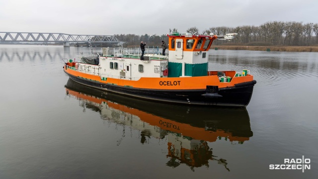 Ocelot, Dzik, Żbik i Odyniec - m.in. te lodołamacze będą kruszyć lód i rozbijać zatory na Odrze.