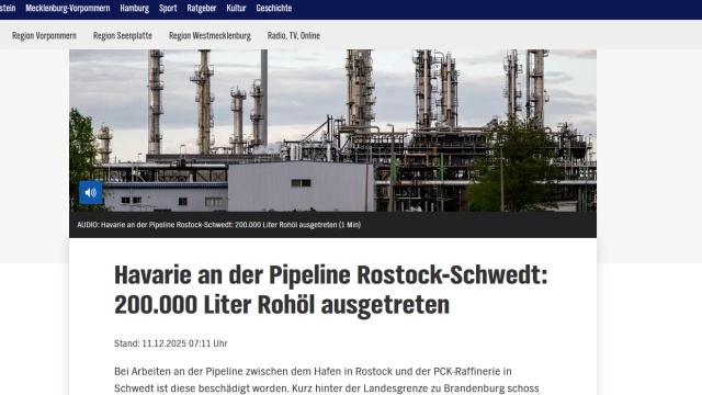 W nocy został zatrzymany wyciek ropy naftowej, który pojawił się w środę w Niemczech, niedaleko polskiej granicy. W wypadku ranne zostały dwie osoby. Sprawdzane są skutki dla środowiska.