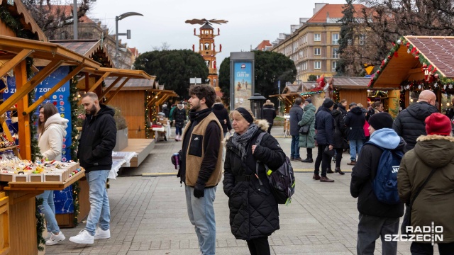 Trwa Szczeciński Jarmark Bożonarodzeniowy - w weekend nie zabraknie kolejnych atrakcji.
