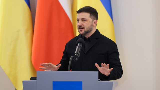 Komentarze na temat polsko-ukraińskich relacji z Moskwy i Kijowa w dniu wizyty Zełenskiego