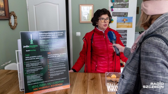 Można podzielić się żywnością nie tylko po świętach, ale i przed Bożym Narodzeniem - przypomina szefowa szczecińskiej jadłodzielni.
