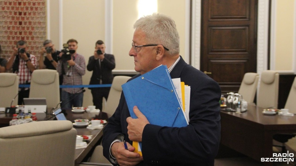Minister rolnictwa i rozwoju wsi Czesław Siekierski. Fot. Piotr Kołodziejski [Radio Szczecin]