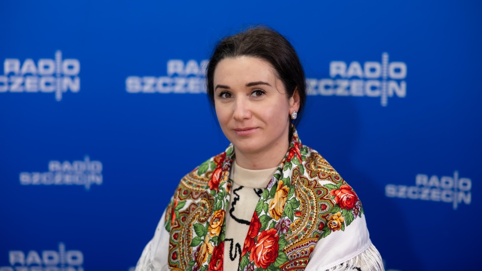 Katerina Zavizhenets, prezeska stowarzyszenia "Mi-Gracja". Fot. Robert Stachnik [Radio Szczecin]