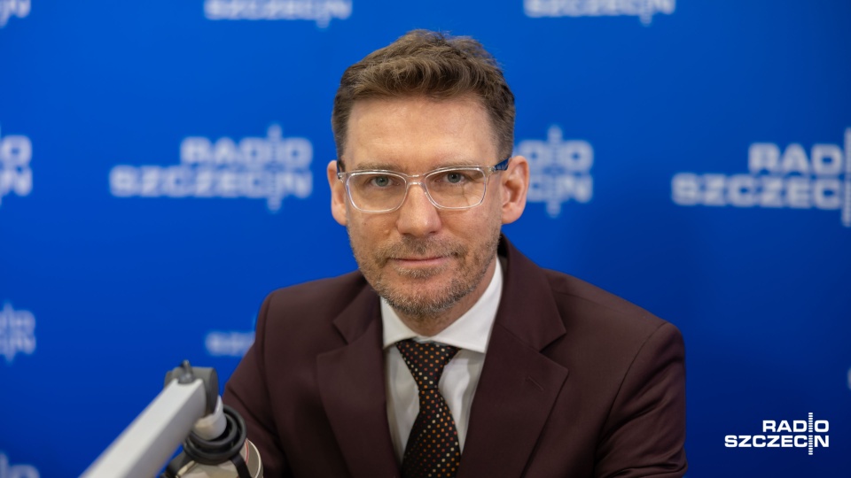 Michał Przepiera, zastępca prezydenta Szczecina do spraw inwestycji. Fot. Robert Stachnik [Radio Szczecin]