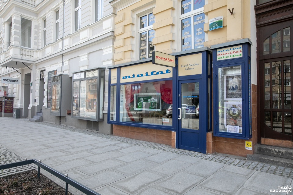Zakład fotograficzny Minifot. Fot. Weronika Łyczywek [Radio Szczecin]
