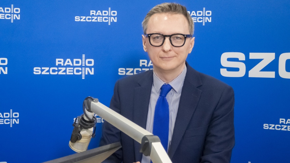 Marcin Kowalski, dyrektor MOPR w Szczecinie. Fot. Maciej Papke [Radio Szczecin]
