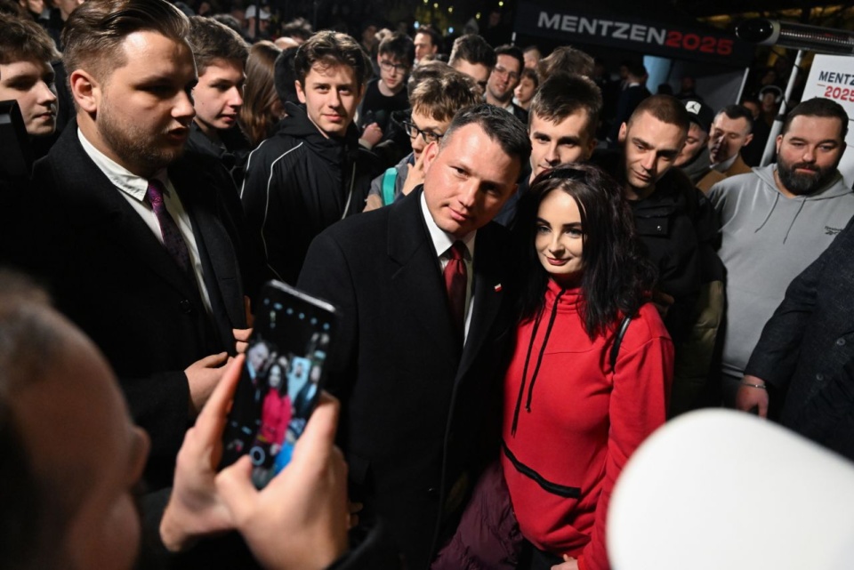 Sławomir Mentzen. Fot. PAP/Wojtek Jargiło