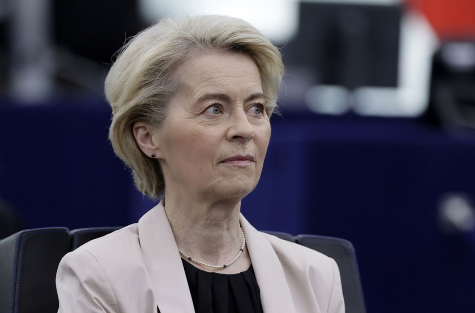 Ursula von der Leyen. Fot. PAP/EPA/RONALD WITTEK