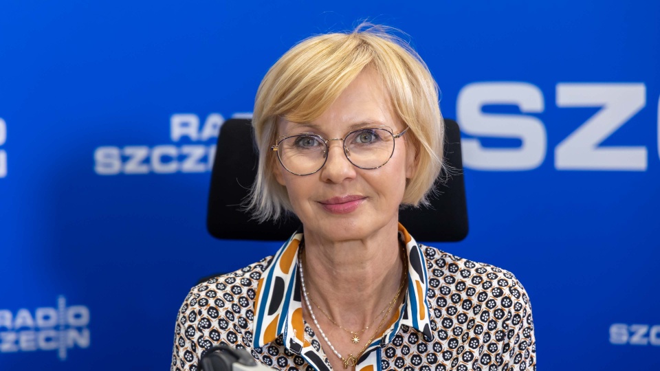 Małgorzata Schwarz, wójt gminy Kołbaskowo. Fot. Robert Stachnik [Radio Szczecin]