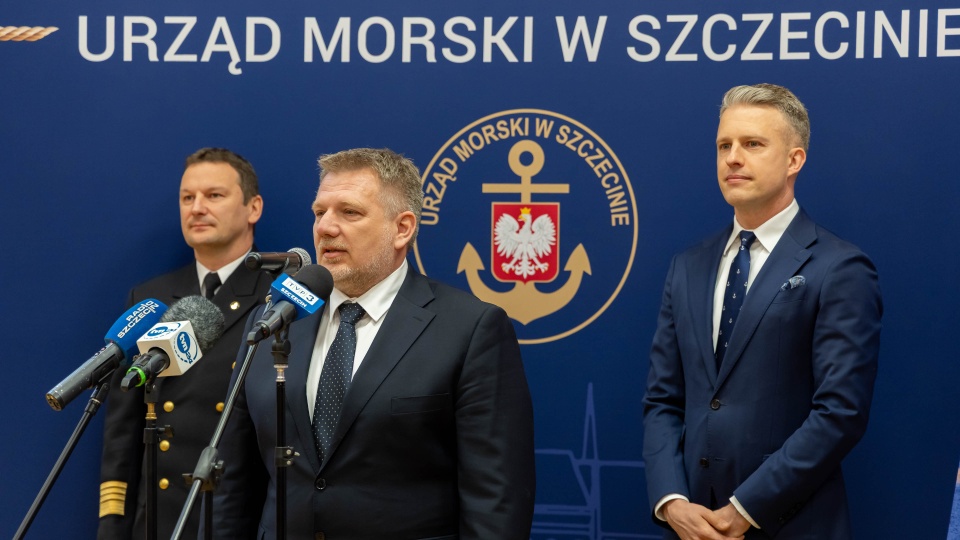 Wojciech Zdanowicz, Arkadiusz Marchewka, Radosław Kowalczyk. Fot. Robert Stachnik [Radio Szczecin]