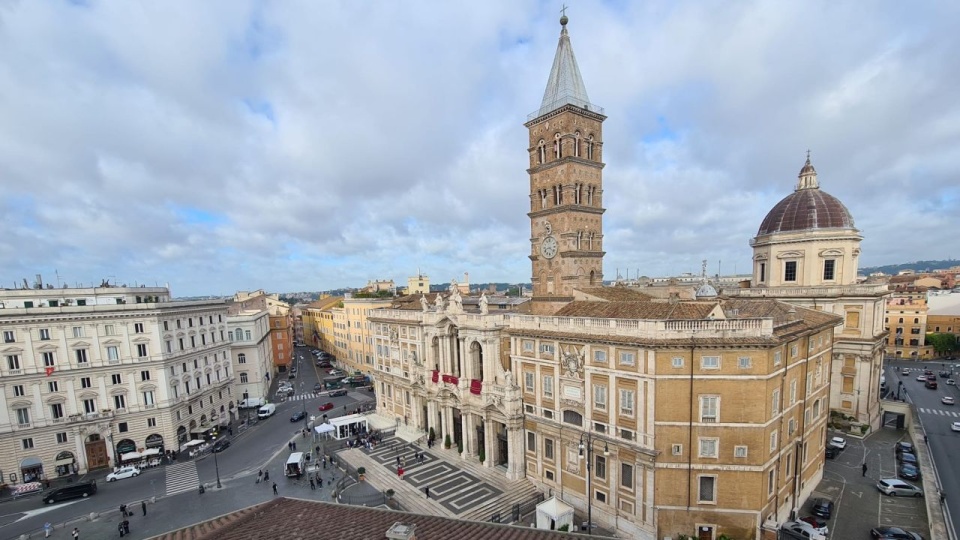 Bazylika Matki Bożej Większej w Rzymie (Bazylika Santa Maria Maggiore). Fot. Ks. Maciej Czaczyk