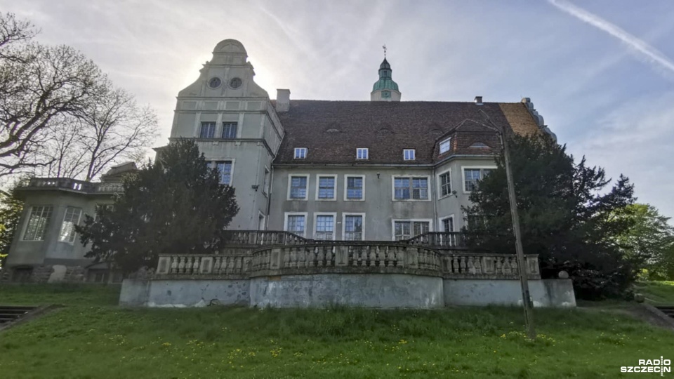 Pałac w Płotach zwany Nowym zamkiem. Fot. Wiktoria Rybicka [Radio Szczecin]