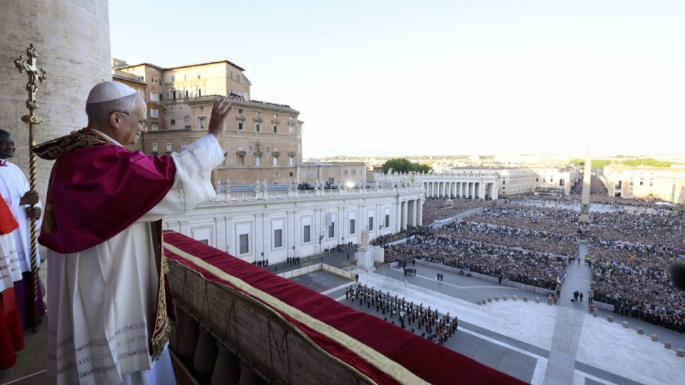 Papież Leon XIV jest Amerykaninem. PAP/EPA/VATICAN MEDIA HANDOUT