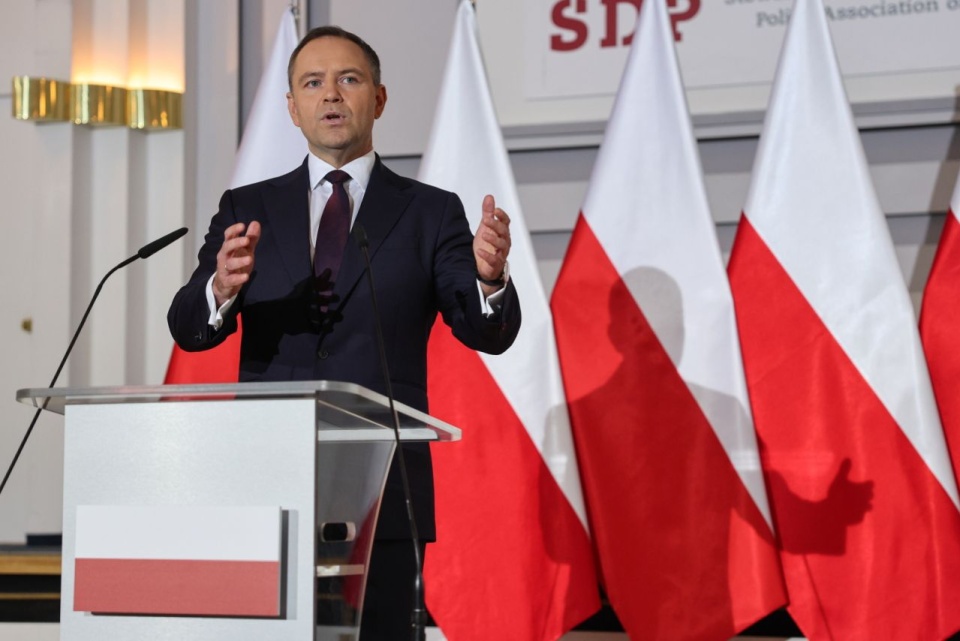 Karol Nawrocki. Fot. PAP/Szymon Pulcyn