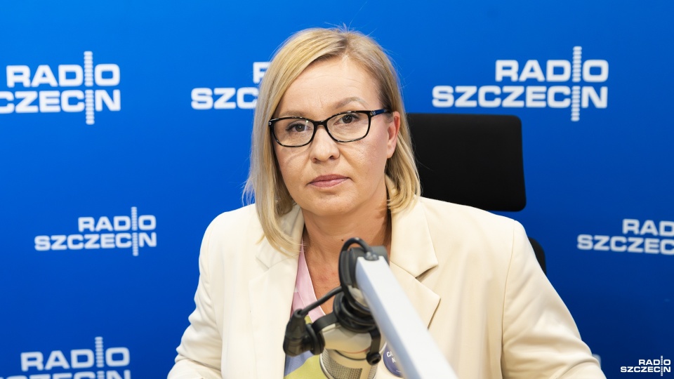 Magdalena Filiks, posłanka z Koalicji Obywatelskiej. Fot. Kamila Kozioł [Radio Szczecin]