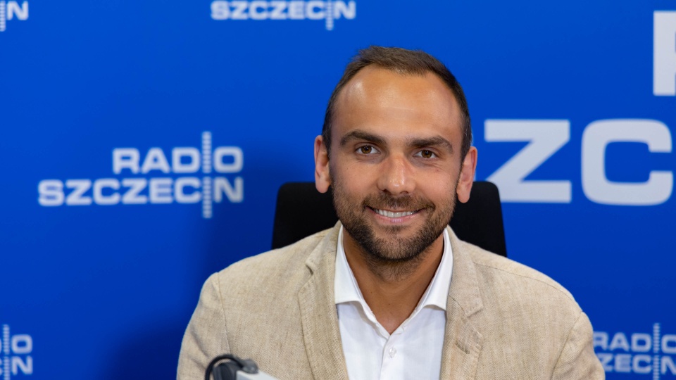 Mateusz Bobek, burmistrz Międzyzdrojów. Fot. Robert Stachnik [Radio Szczecin]