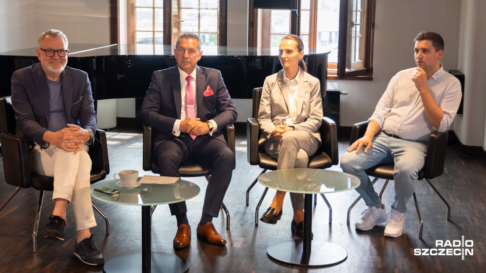 Jacek Dekiel, Krzysztof Wrzesień. Fot. Robert Stachnik [Radio Szczecin]