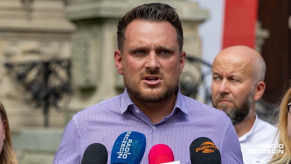 Krzysztof Romianowski - Radny Miasta Szczecin. Fot. Robert Stachnik [Radio Szczecin]