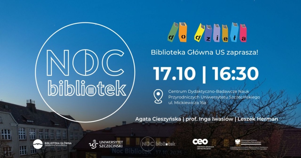 Mat. facebook.com/Biblioteka.Glowna.Uniwersytetu.Szczecinskiego