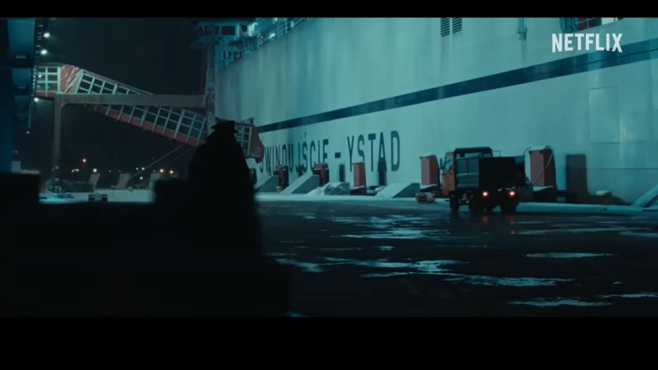 Kadr z trailera "Heweliusz". Mat. Netflix Polska