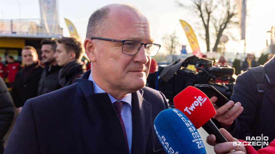 Prezydent Szczecina Piotr Krzystek. Fot. Robert Stachnik [Radio Szczecin]