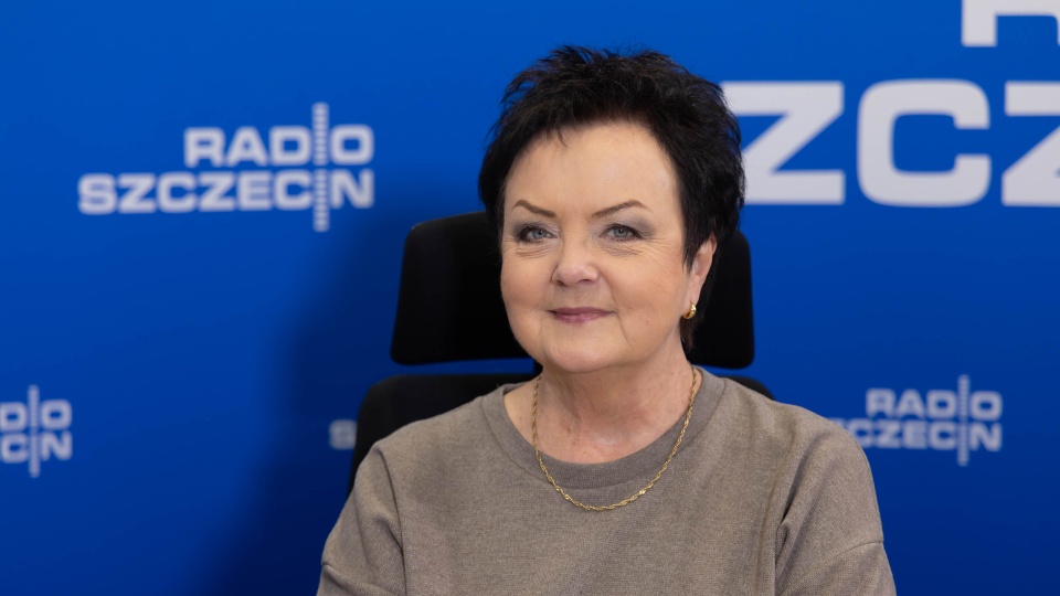 Prof. dr hab. Ewa Kołodziejek, językoznawczyni. Fot. Robert Stachnik [Radio Szczecin]