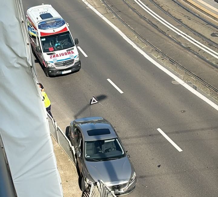 Zderzenie przy Bramie Portowej w Szczecinie