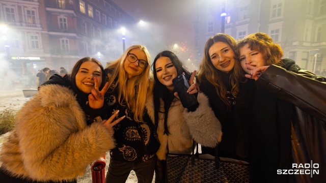 Fot. Robert Stachnik [Radio Szczecin] Szczecin przywitał 2026 rok [WIDEO, ZDJĘCIA]