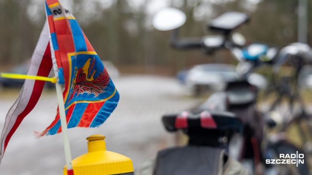 Fot. Robert Stachnik [Radio Szczecin] Rowerem w Nowy Rok [WIDEO, ZDJĘCIA]