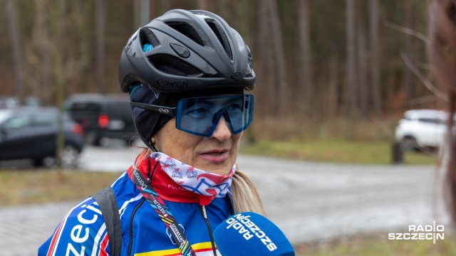 Fot. Robert Stachnik [Radio Szczecin] Rowerem w Nowy Rok [WIDEO, ZDJĘCIA]