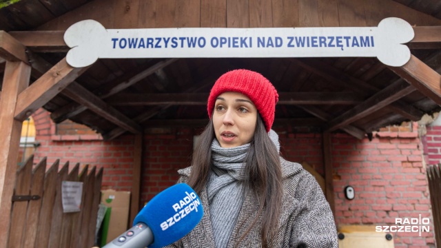 Fot. Robert Stachnik [Radio Szczecin] "Paczka dla zwierzaczka" w szczecińskim TOZ [ZDJĘCIA]