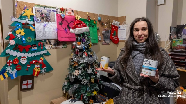 Fot. Robert Stachnik [Radio Szczecin] "Paczka dla zwierzaczka" w szczecińskim TOZ [ZDJĘCIA]