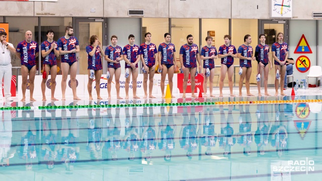 Fot. Robert Stachnik [Radio Szczecin] Zwycięstwo szczecinian w Ekstraklasie piłce wodnej [ZDJĘCIA]