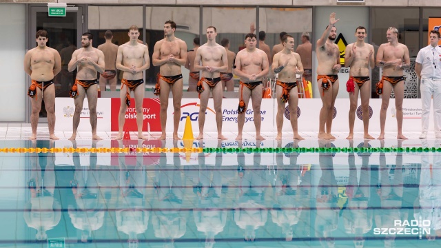 Fot. Robert Stachnik [Radio Szczecin] Zwycięstwo szczecinian w Ekstraklasie piłce wodnej [ZDJĘCIA]