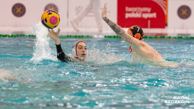 Fot. Robert Stachnik [Radio Szczecin] Zwycięstwo szczecinian w Ekstraklasie piłce wodnej [ZDJĘCIA]