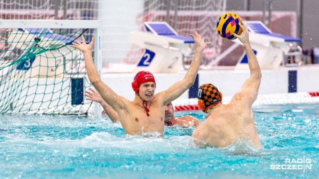 Fot. Robert Stachnik [Radio Szczecin] Zwycięstwo szczecinian w Ekstraklasie piłce wodnej [ZDJĘCIA]