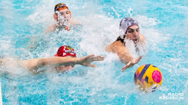 Fot. Robert Stachnik [Radio Szczecin] Zwycięstwo szczecinian w Ekstraklasie piłce wodnej [ZDJĘCIA]