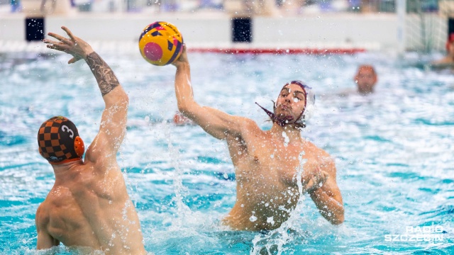 Fot. Robert Stachnik [Radio Szczecin] Zwycięstwo szczecinian w Ekstraklasie piłce wodnej [ZDJĘCIA]