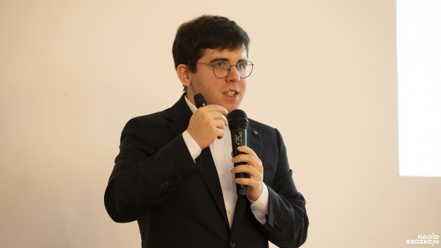 Beniamin Kubiak. Fot. Kamila Kozioł [Radio Szczecin] Książnica Pomorska zaprasza na naukę japońskiego [WIDEO, ZDJĘCIA]