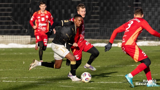 Fot. Robert Stachnik [Radio Szczecin] Piłkarze Pogoni od zwycięstwa rozpoczęli występy w Nowym Roku [ZDJĘCIA]