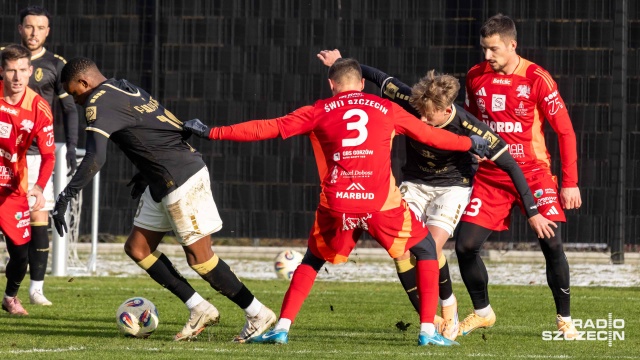 Fot. Robert Stachnik [Radio Szczecin] Piłkarze Pogoni od zwycięstwa rozpoczęli występy w Nowym Roku [ZDJĘCIA]