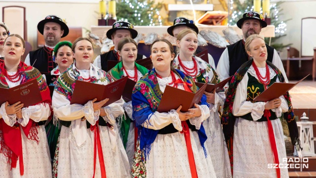 Fot. Robert Stachnik [Radio Szczecin] Kolędy i pastorałki z południa Polski w szczecińskim wykonaniu [WIDEO, ZDJĘCIA]